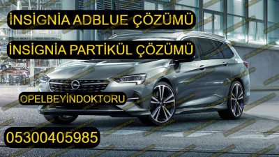 İNSİGNİA ADBLUE PARTİKÜL TAMİRİ ÇÖZÜMÜ